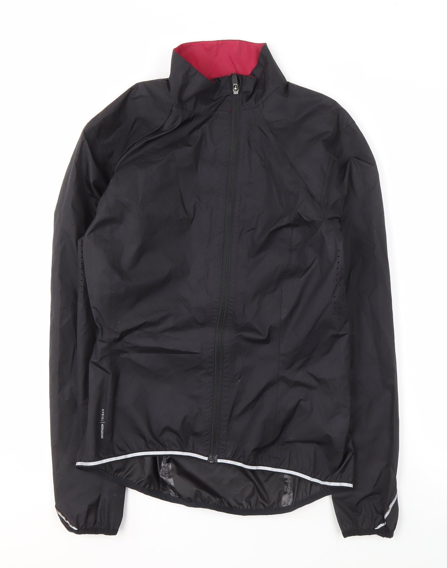 Decathlon Unisex Black Cycling Windbreaker M