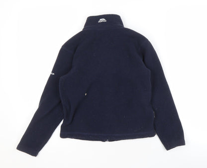 Trespass Boys Blue Fleece Activewear Jacket Size 7-8