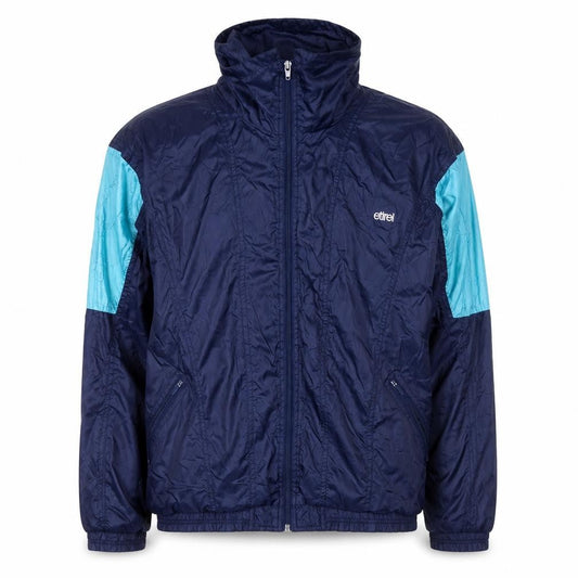 Etirel Men's Blue Windbreaker Jacket Size 44