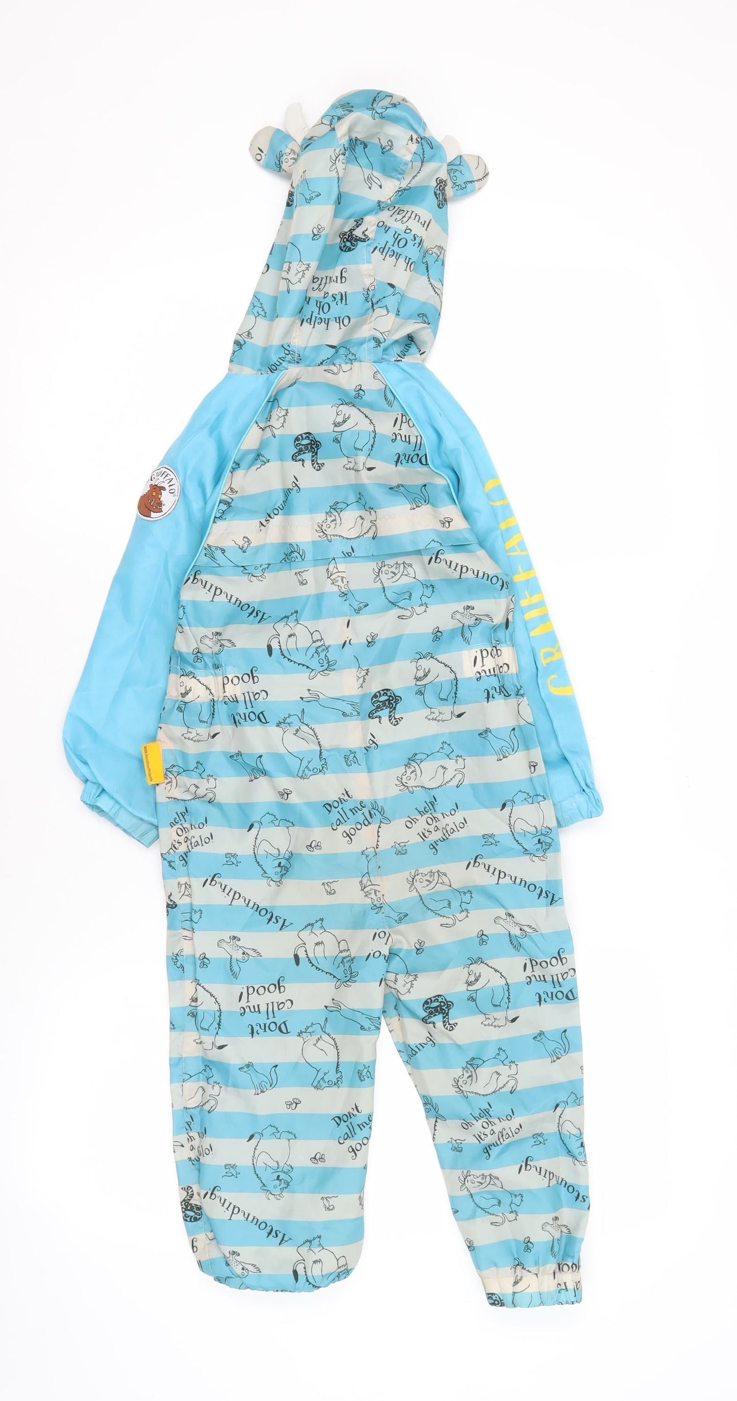 The Gruffalo Boys Blue 2-3 Yrs Snowsuit with Hood