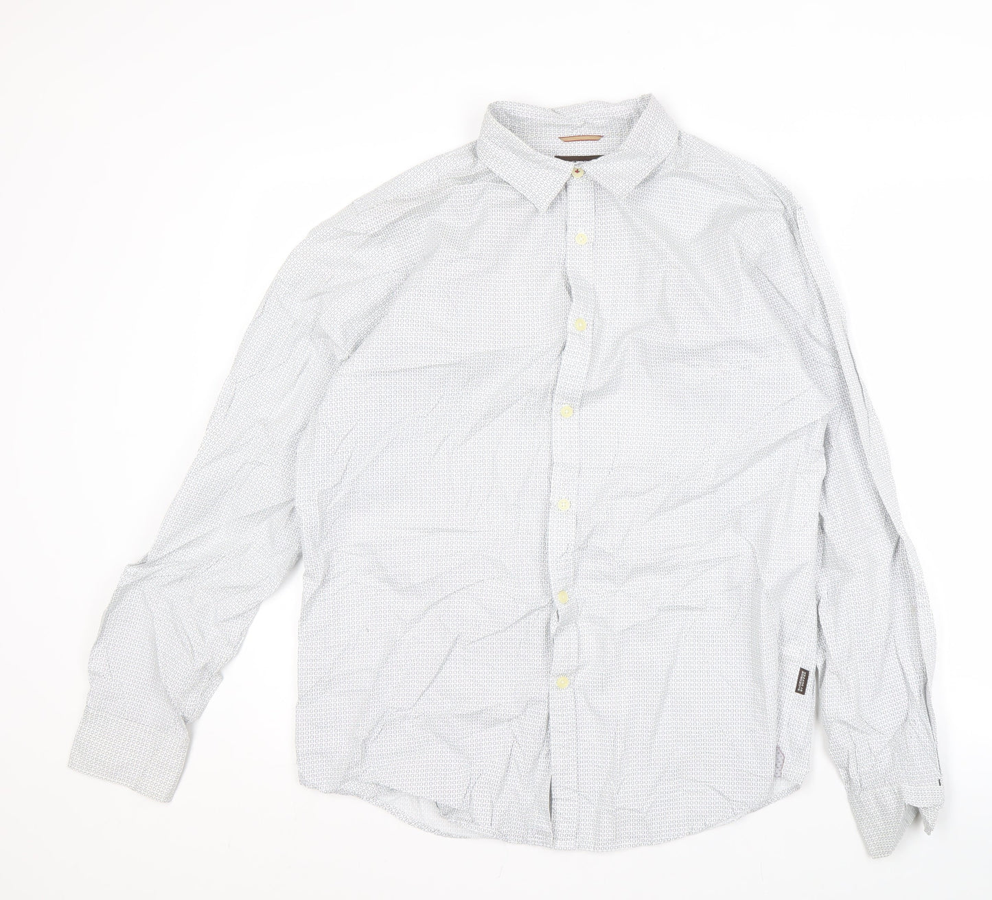 St. George by Duffer Men's White M Button-Up Shirt
