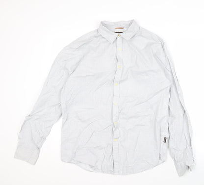 St. George by Duffer Men's White M Button-Up Shirt