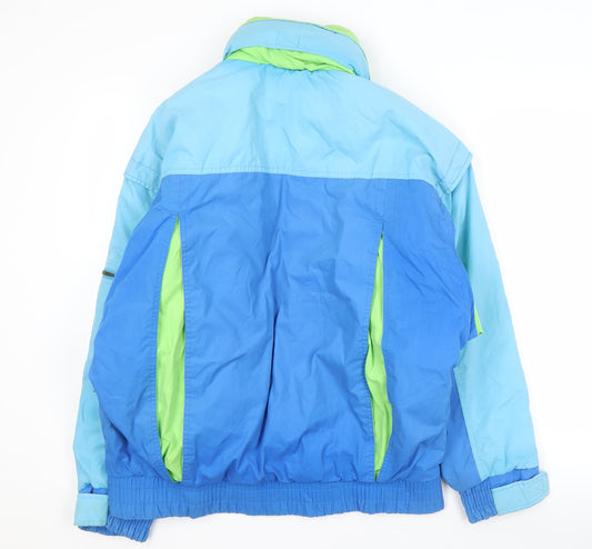 Mens UK Size 34 Olympus Sport Blue Puffer Jacket