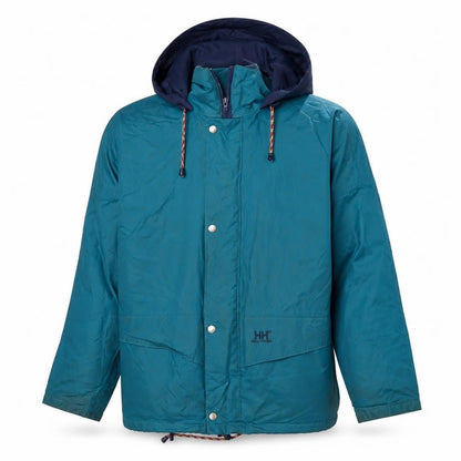 Mens UK Size XS Helly Hansen Green Rain Coat