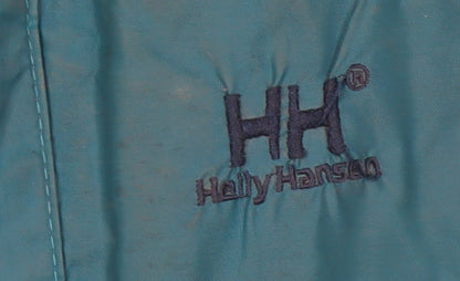 Mens UK Size XS Helly Hansen Green Rain Coat