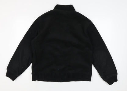 Mens UK Size L Dunnes Black Basic Jacket