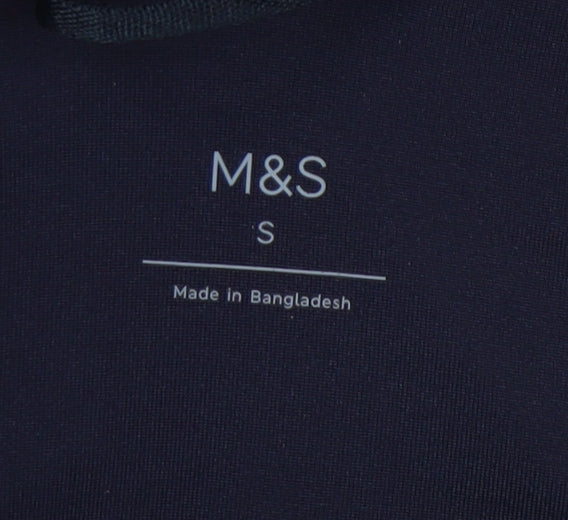 Mens UK Size S Marks and Spencer Blue Basic Jacket