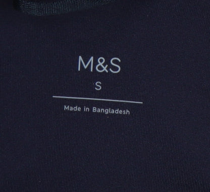 Mens UK Size S Marks and Spencer Blue Basic Jacket