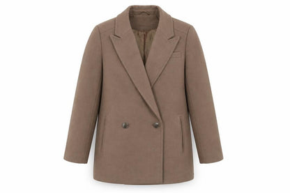 Womens UK Size 10 ASOS Brown Overcoat