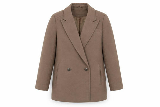 Womens UK Size 10 ASOS Brown Overcoat