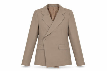 Womens UK Size 8 PRETTYLITTLETHING Regular Brown Blazer