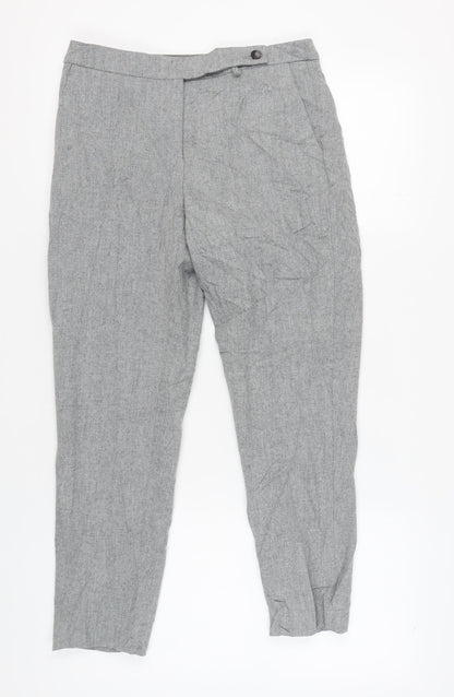 Pure Collection Women's Grey Trousers Size 10
