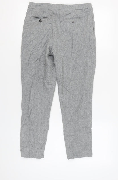 Pure Collection Women's Grey Trousers Size 10