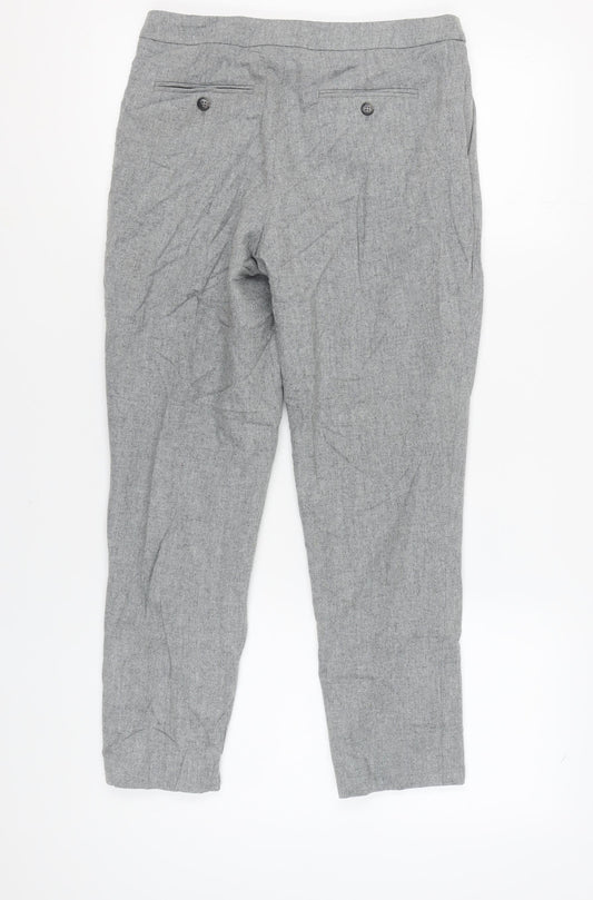Pure Collection Women's Grey Trousers Size 10
