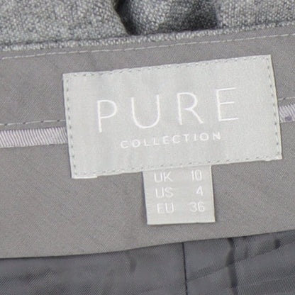 Pure Collection Women's Grey Trousers Size 10