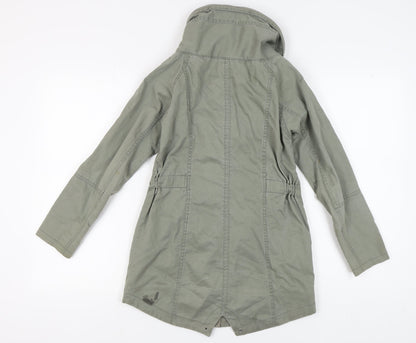 Next Girls Green Parka Jacket 11 Years