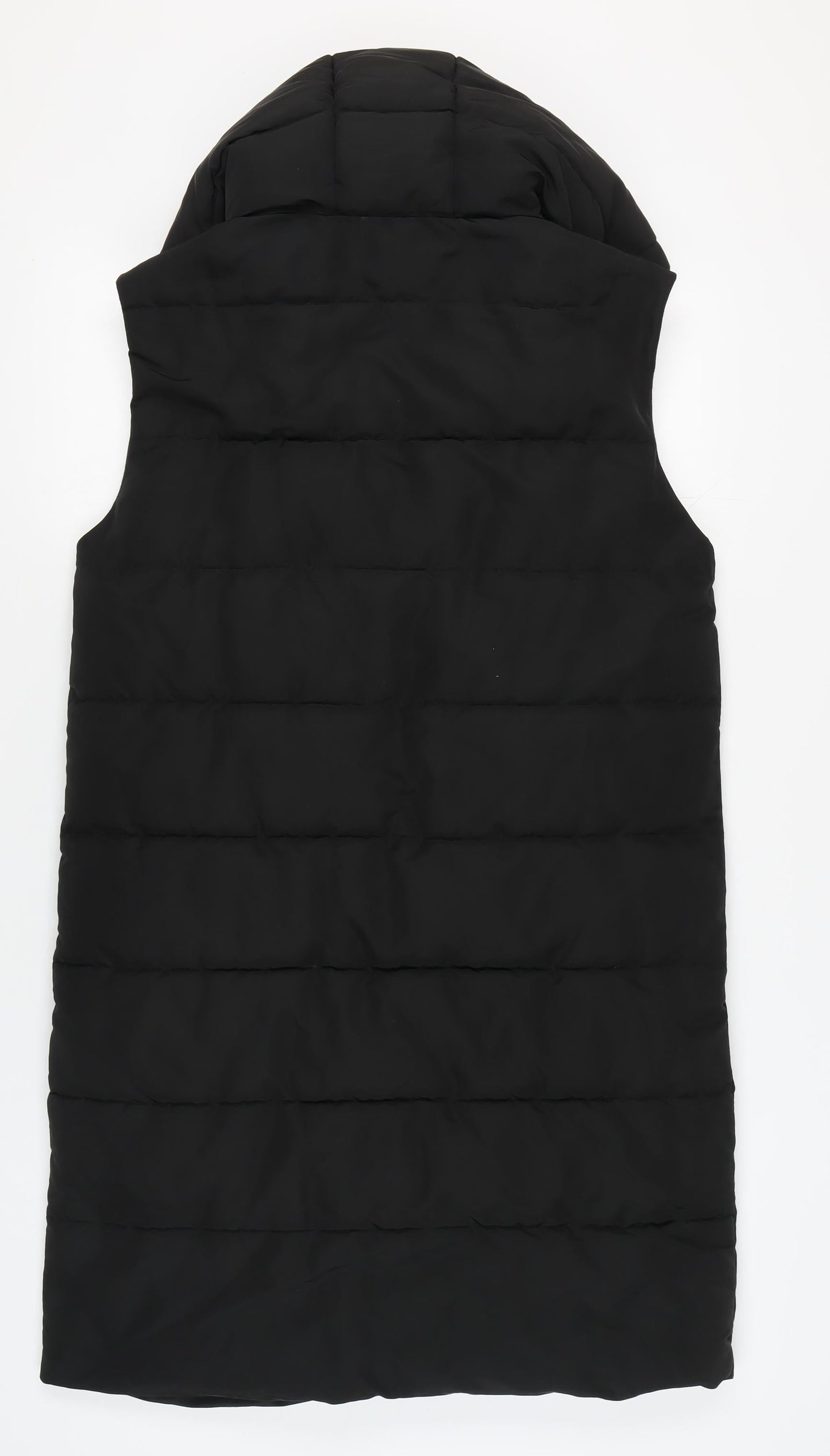 Womens UK Size Size:8 Stradivarius Black Puffer Jacket