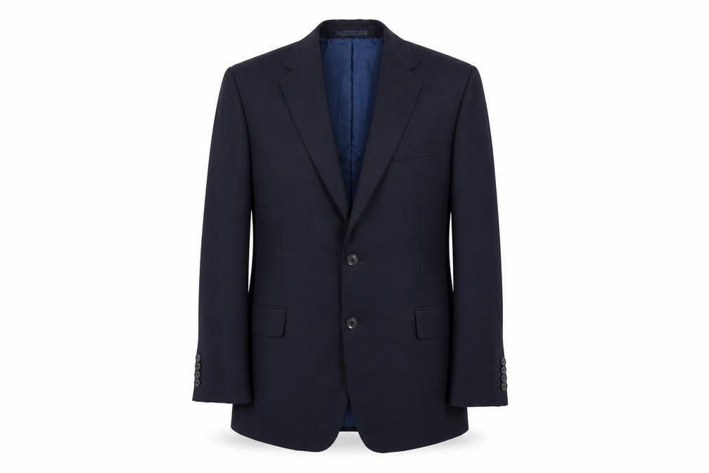 Mens UK Size 42 Marks and Spencer Regular Blue Suit Jacket
