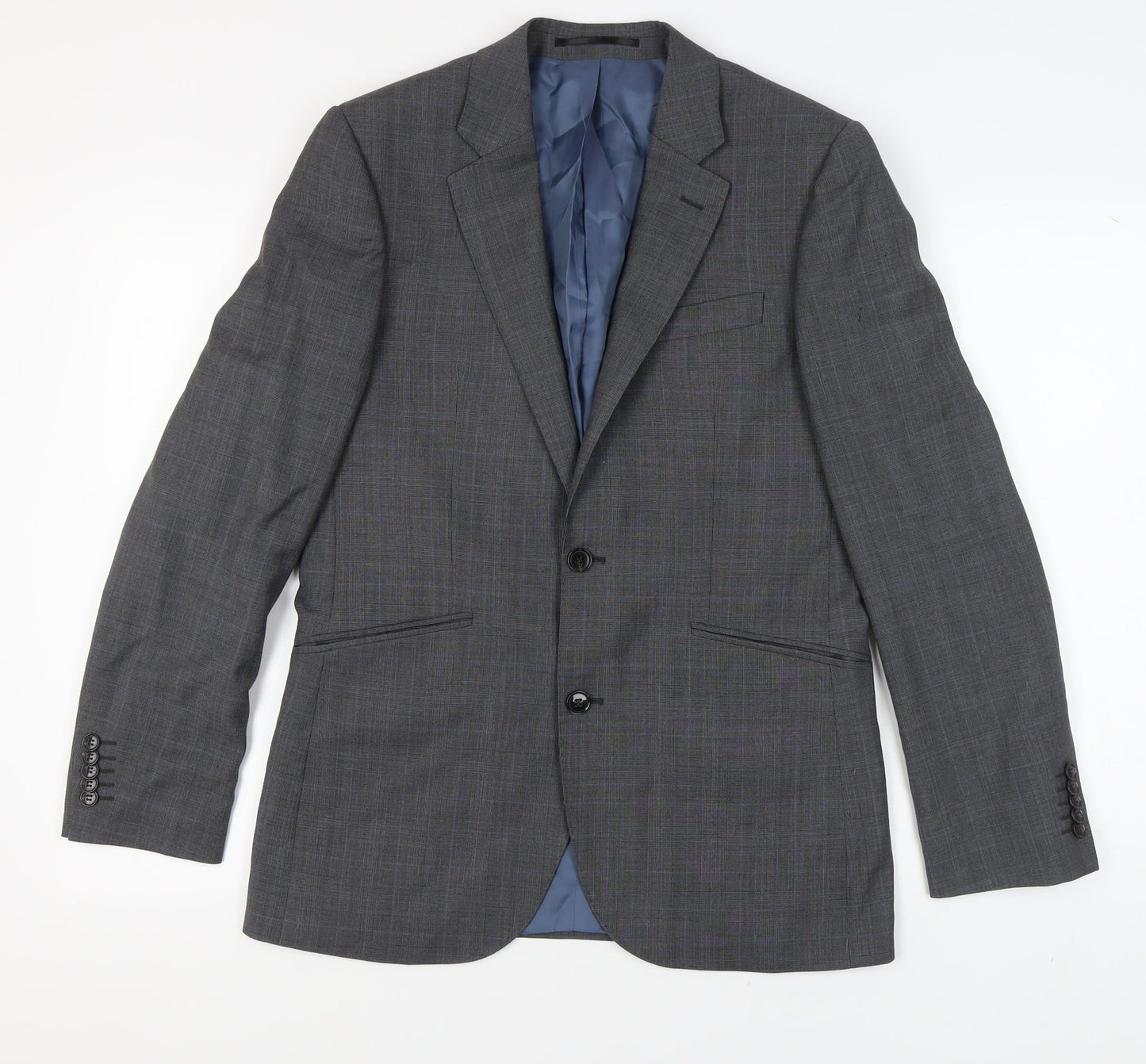 Mens UK Size 38 John Lewis Regular Grey Suit Jacket