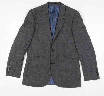 Mens UK Size 38 John Lewis Regular Grey Suit Jacket