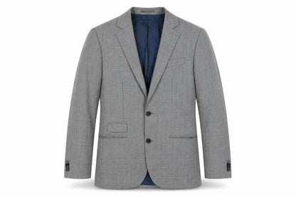 Mens UK Size 40 River Island Regular Grey Suit Jacket