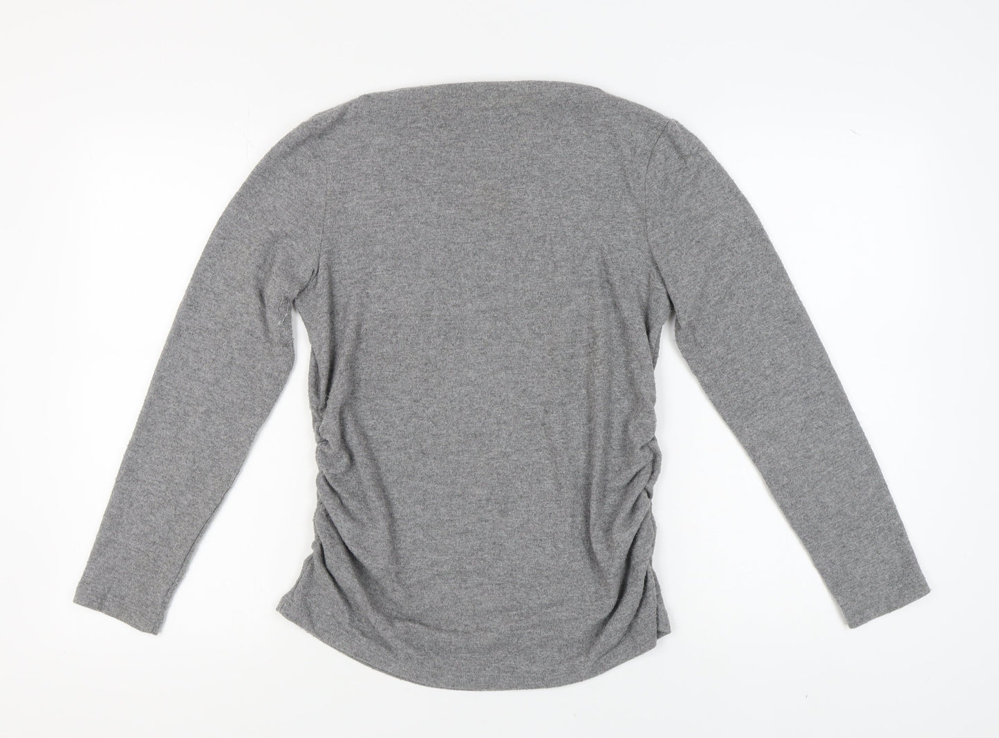 Womens UK Size L C&A Grey Pullover Jumper
