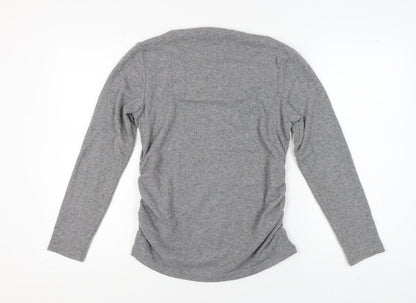 Womens UK Size L C&A Grey Pullover Jumper