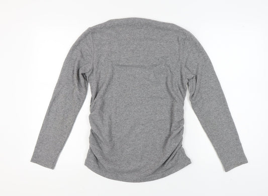 C&A Women's Grey Knit Jumper Size L