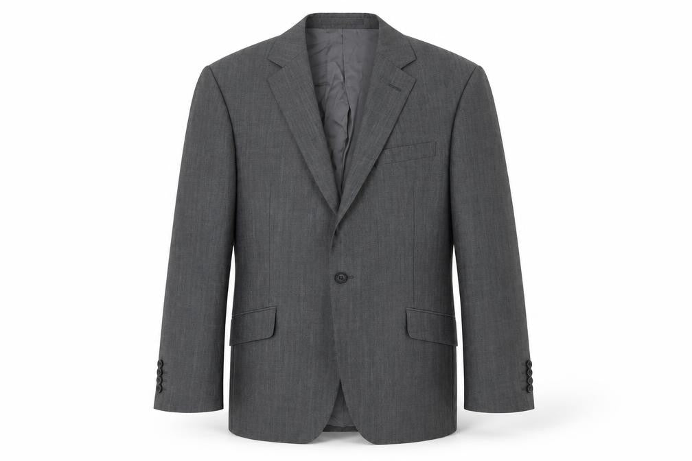 Mens UK Size 40 Richard James Regular Grey Suit Jacket