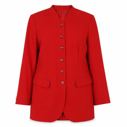 Womens UK Size 14 Marks and Spencer Regular Red Blazer