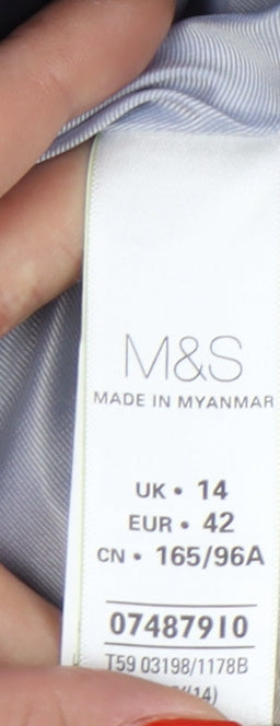 Marks and Spencer Women's Black Blazer UK Size 14