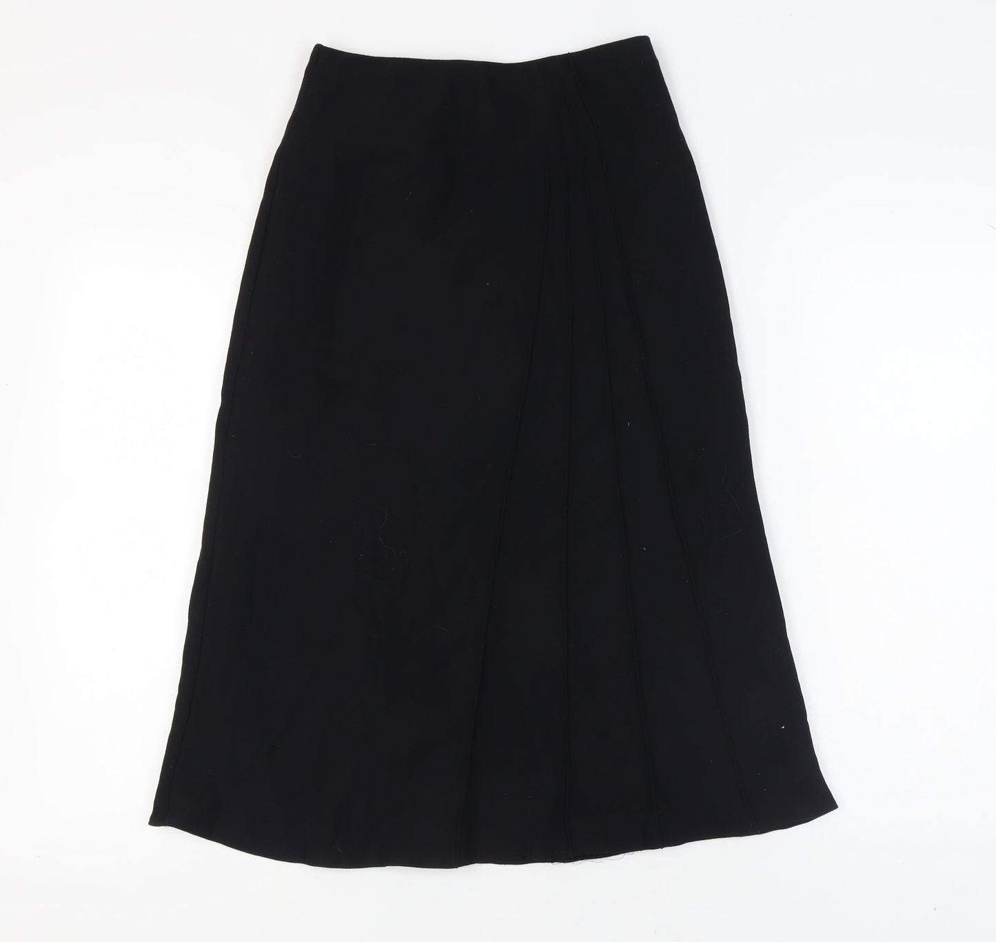 Marks and Spencer Women's Black Midi Pencil Skirt Size 8