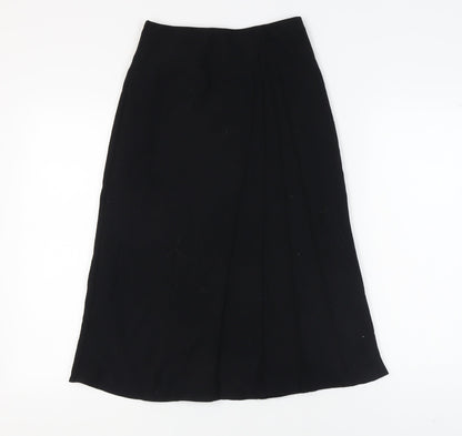 Marks and Spencer Women's Black Midi Pencil Skirt Size 8