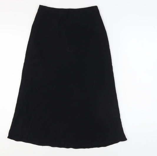Marks and Spencer Women's Black Midi Pencil Skirt Size 8