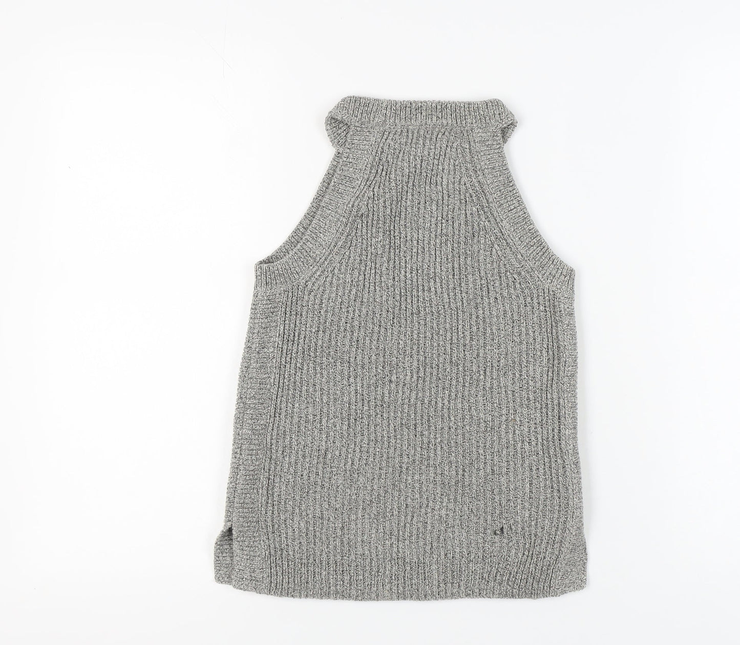 Womens UK Size 2XS Madewell Grey Basic Tank