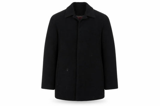 Mens UK Size S NEXT Black Overcoat