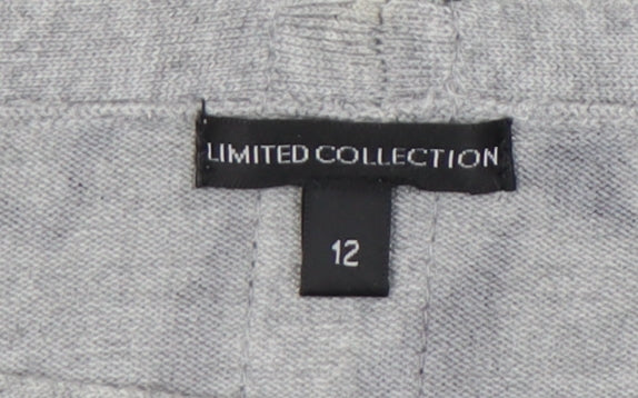 Marks and Spencer Women Grey 3/4 Sleeve Knit Dress