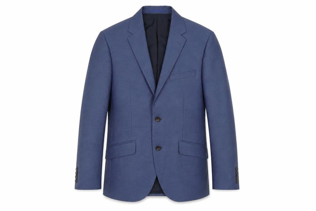 Mens UK Size 36 Marks and Spencer Regular Blue Suit Jacket