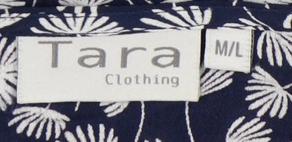 Tara Clothing Women’s Blue Floral Blouse M