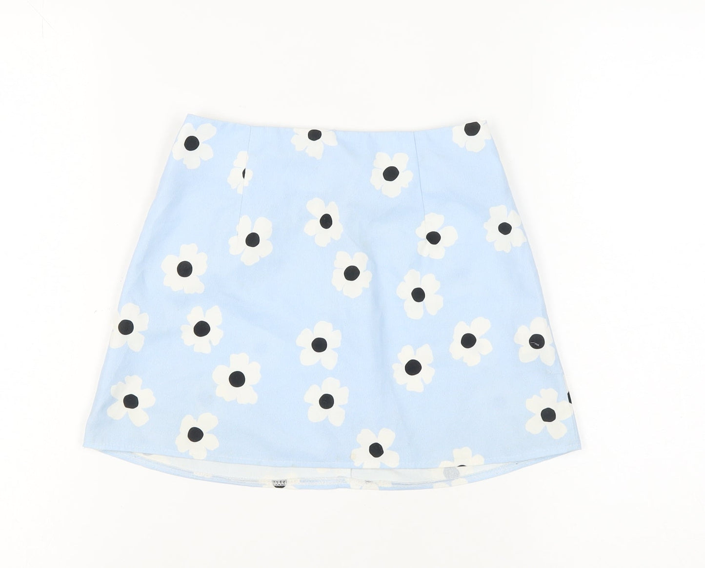 Princess Polly Women's Blue Floral Skirt Size 4