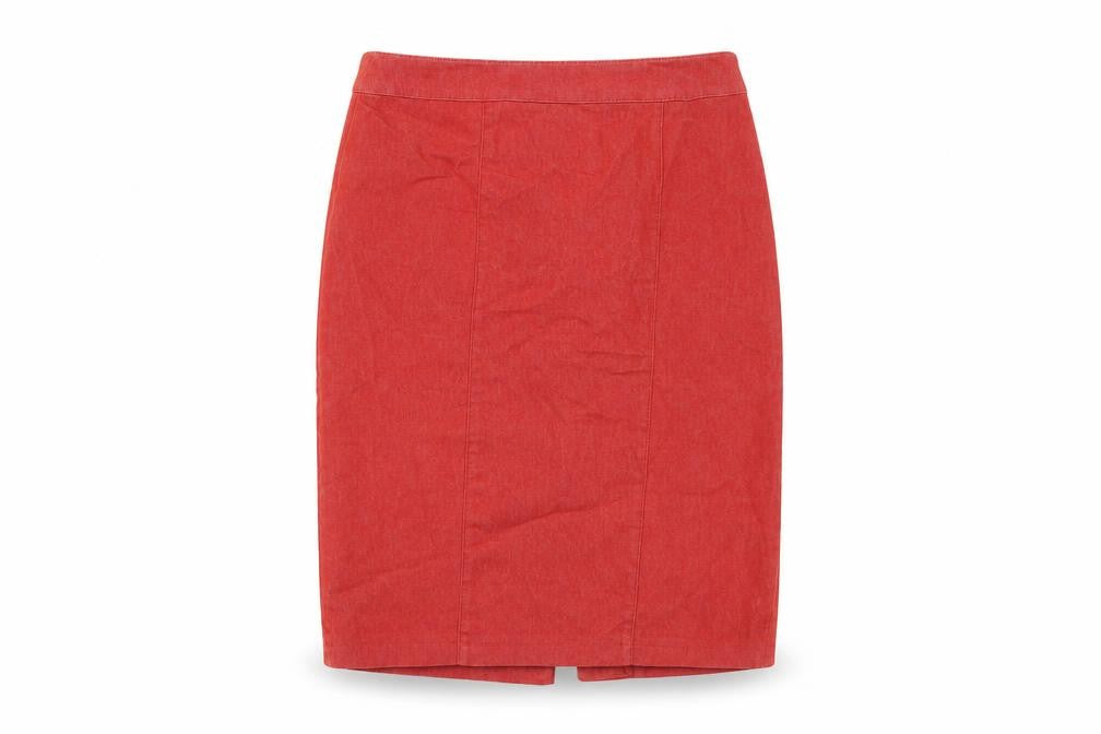 Dorothy Perkins Women's Red Pencil Skirt Size 12