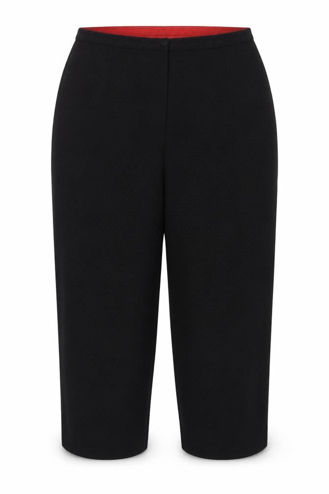 Womens UK Size 18 ELVI   Black Trousers