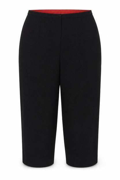 Womens UK Size 18 ELVI   Black Trousers