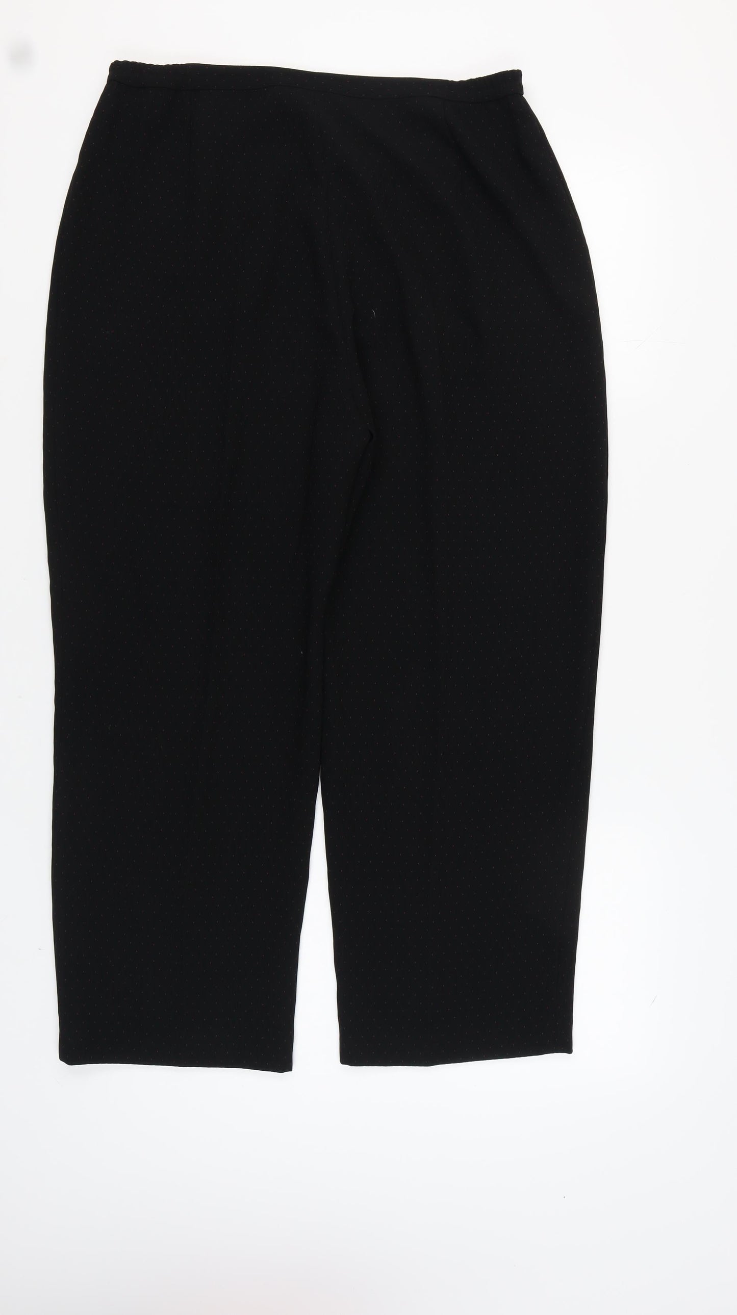 Elvi Women's Plus Size Black Trousers, Size 18