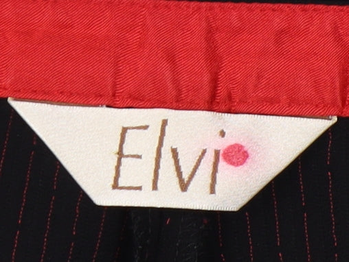 Elvi Women's Plus Size Black Trousers, Size 18