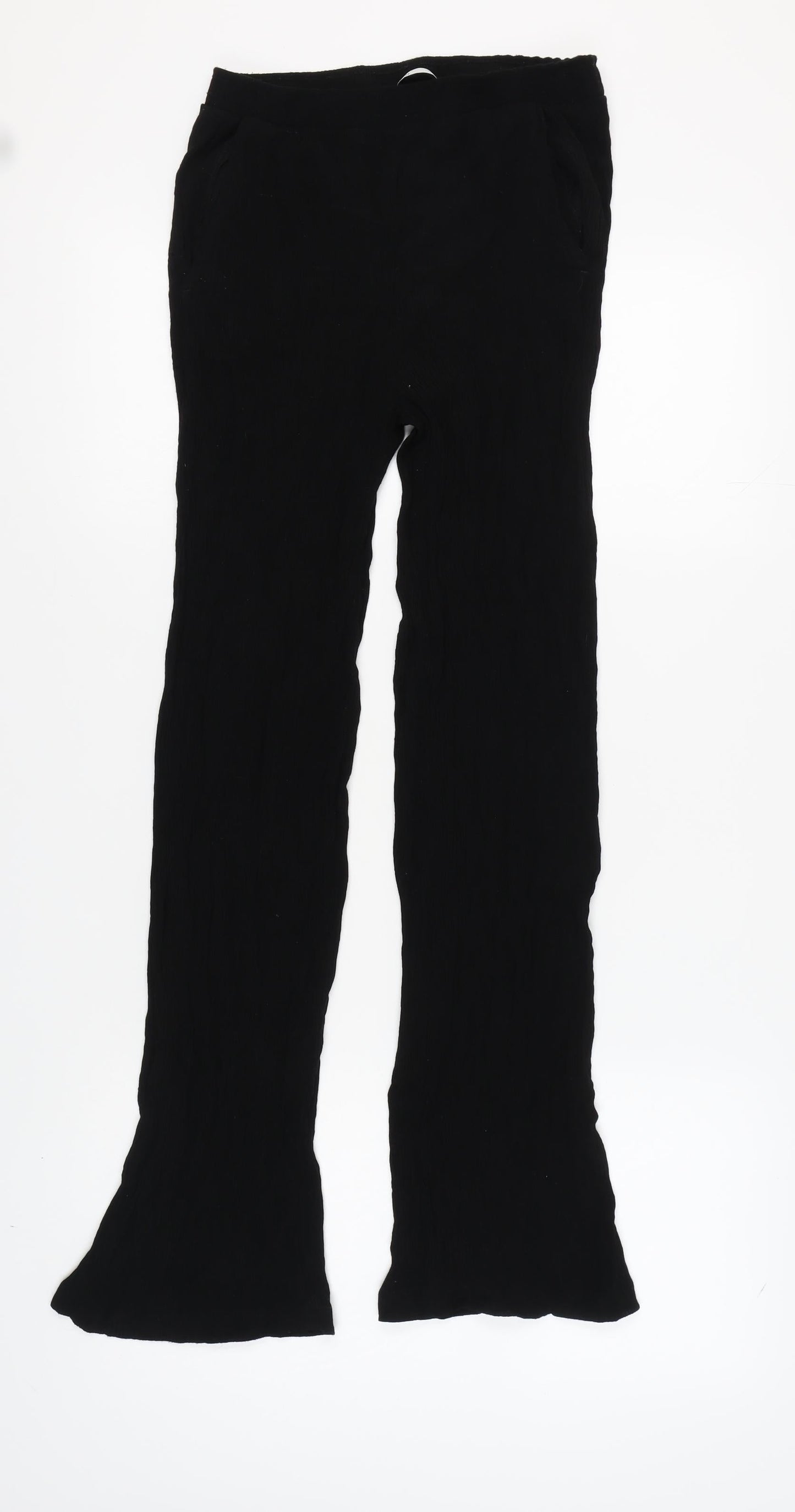 Bershka Women's Black M Trousers