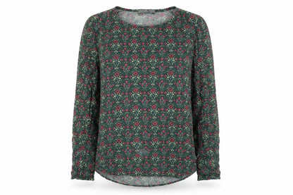 Womens UK Size 8 NEXT Multicoloured Basic Blouse