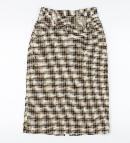 Giorgio Women's Herringbone Wool Pencil Skirt Size 10