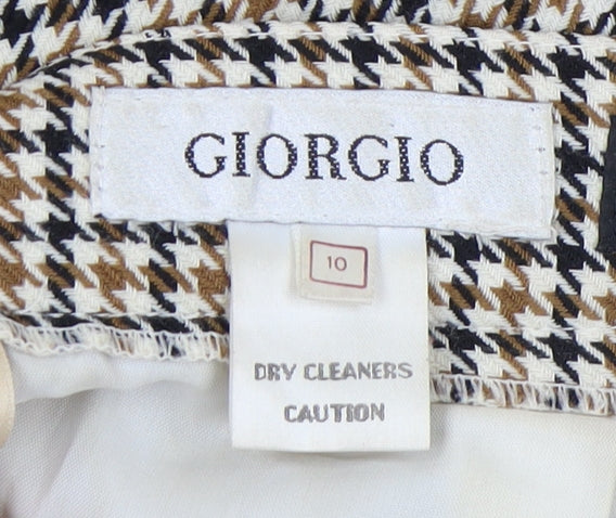 Giorgio Women's Herringbone Wool Pencil Skirt Size 10