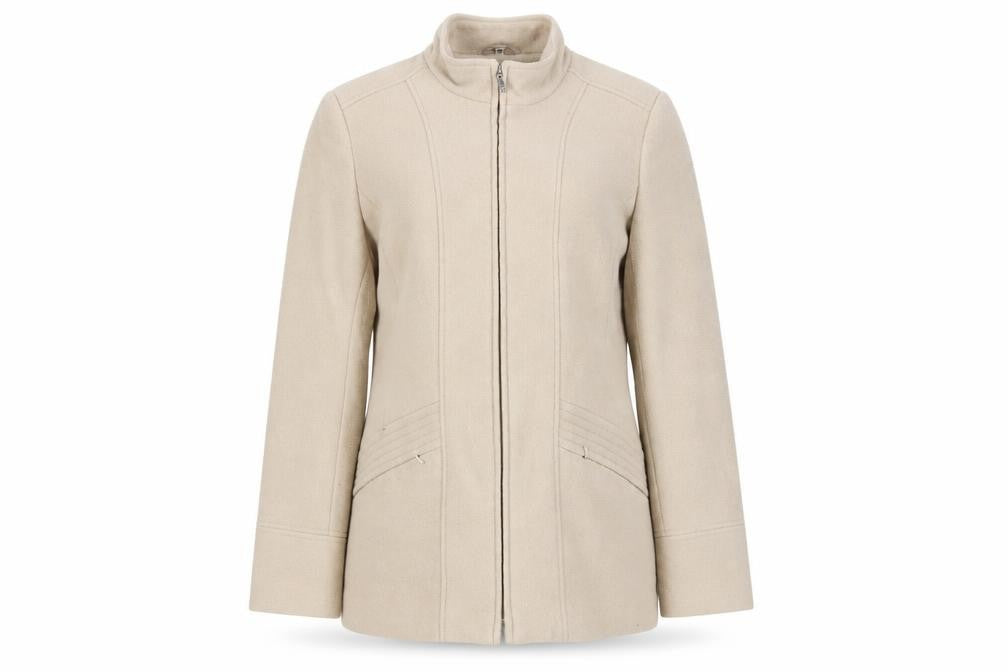 Womens UK Size 14 Klass Collection Beige Basic Jacket